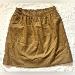 J.Crew Women’s Size 4 Wool Blend Tan Skirt